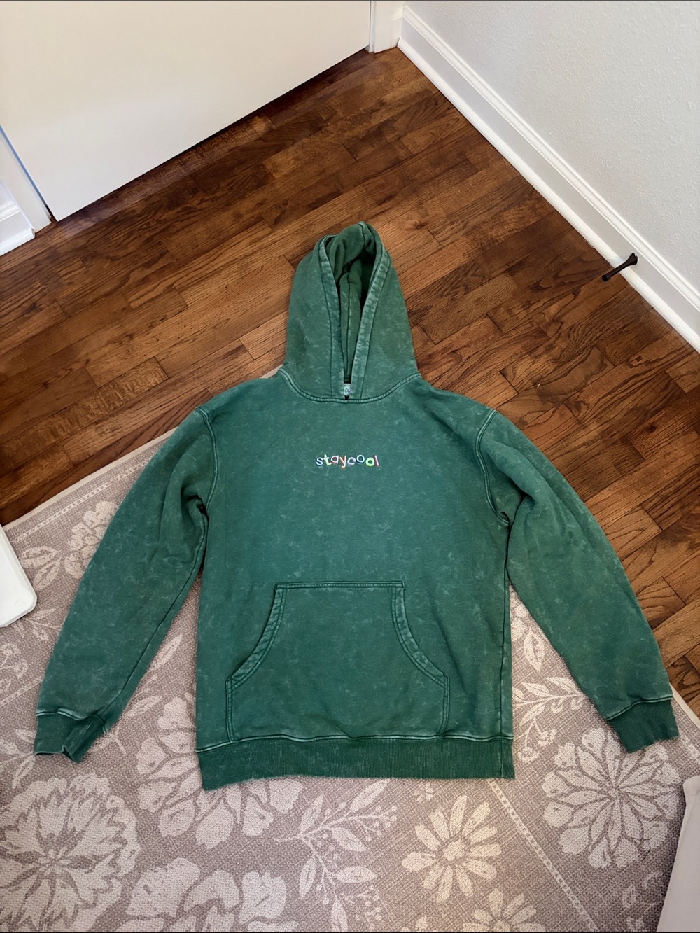 Staycool Heathered Green Hoodie